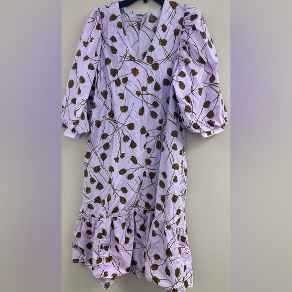 Target Maxi Dress, Purple & Dark Green, size L - Picture 1 of 6